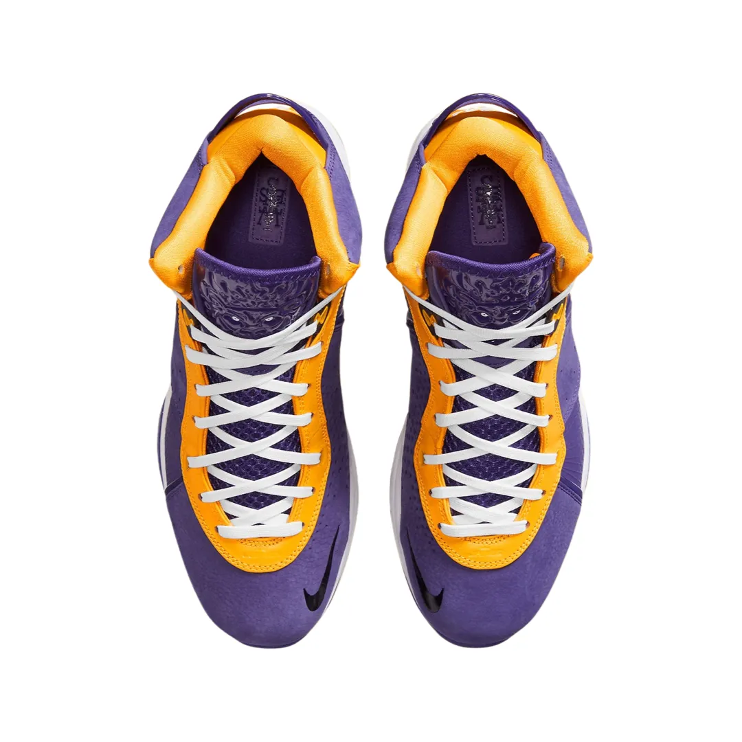 Nike Lebron VIII QS Lakers Court Purple University Gold