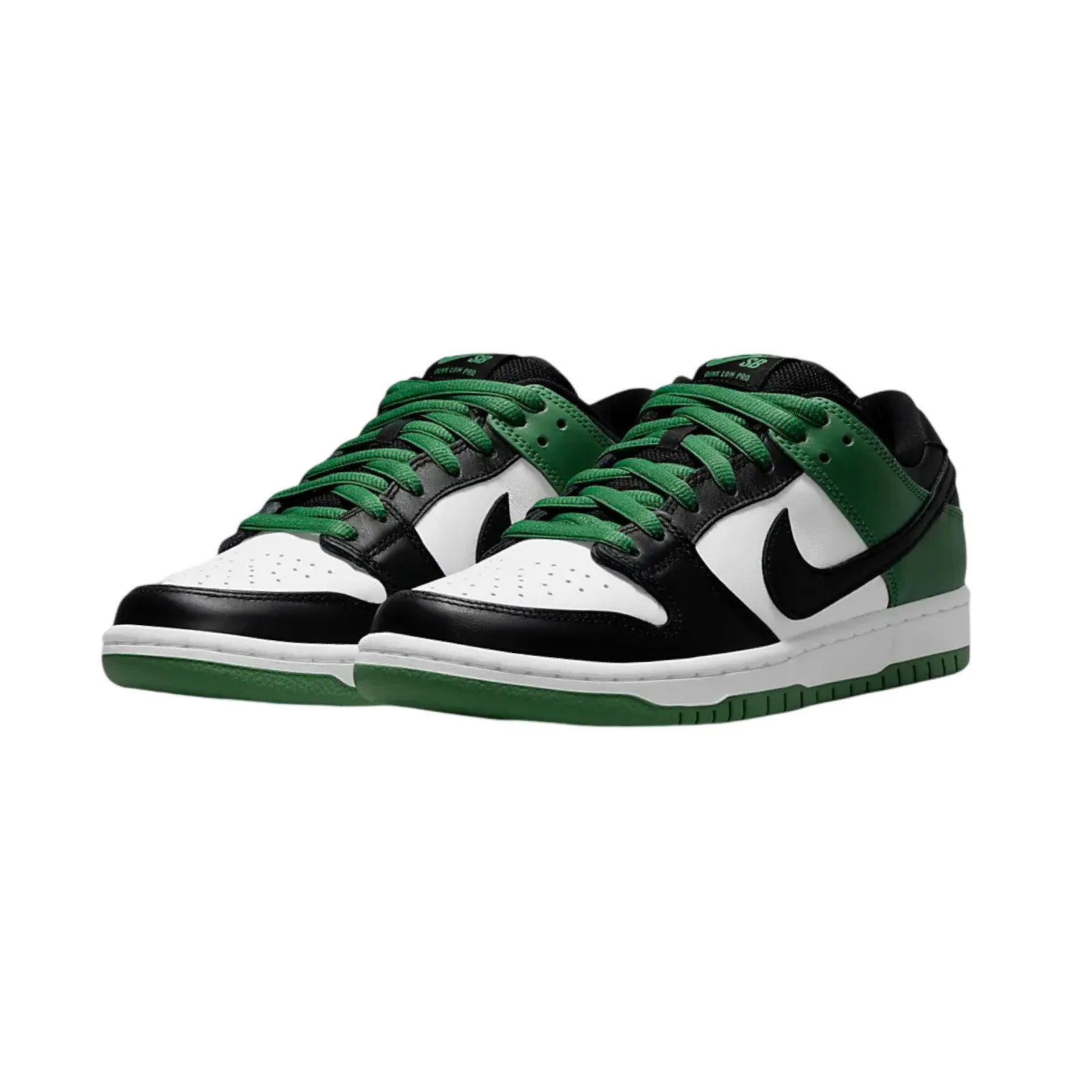 Nike SB Dunk Low Pro Classic Green Black White