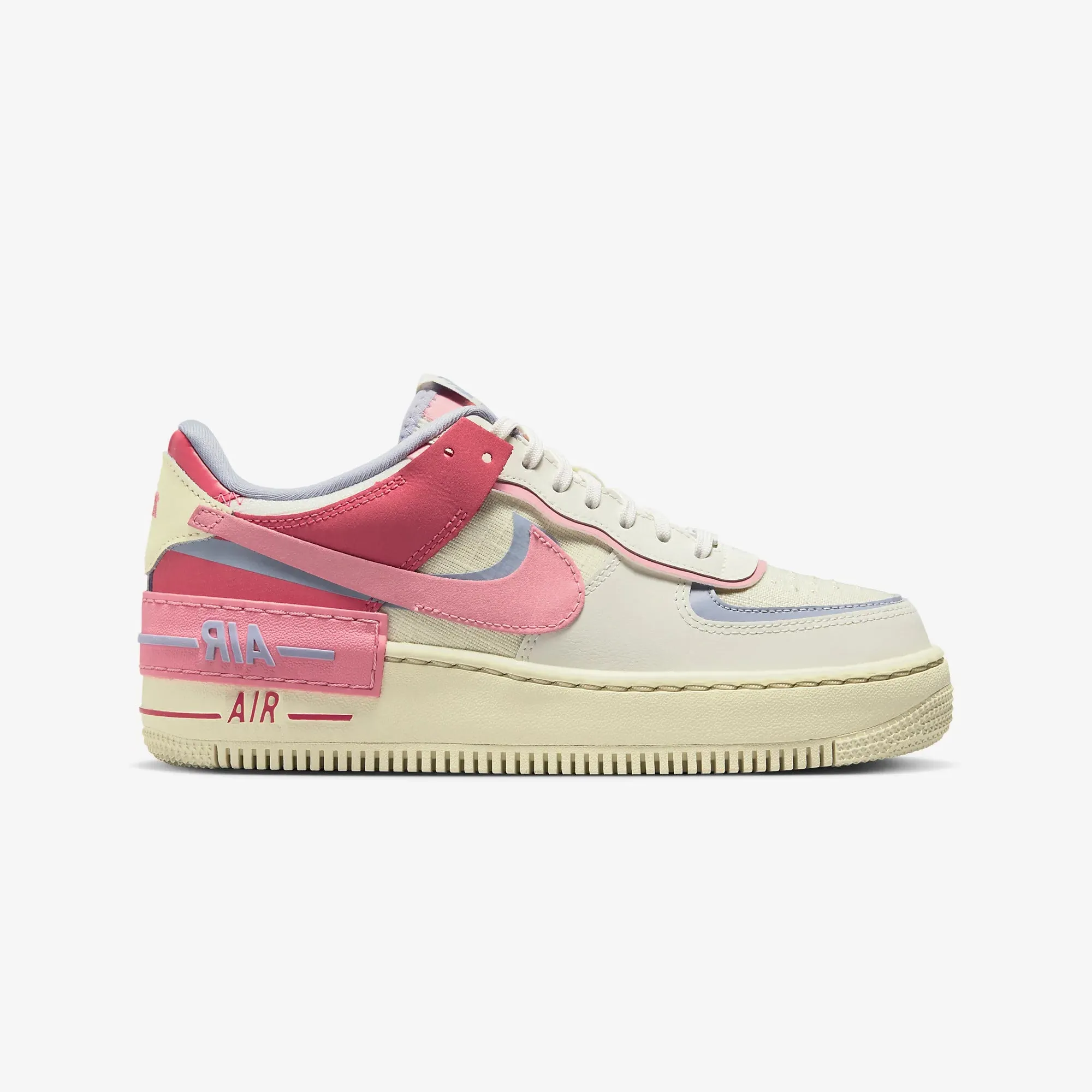 Nike | WMN'S AIR FORCE 1 SHADOW  { INDIGO HAZE/CORAL CHALK