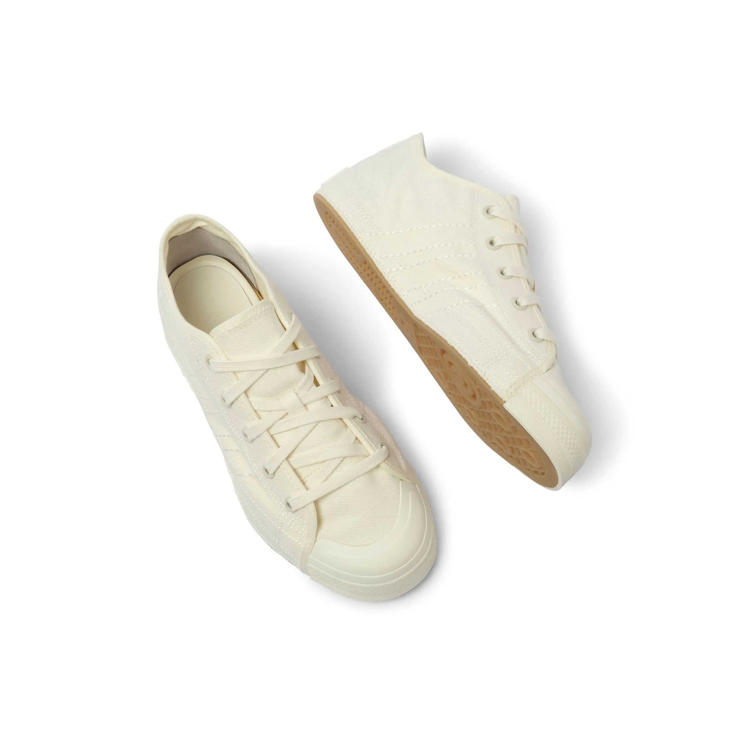 Nizza Low Sneaker in Off White