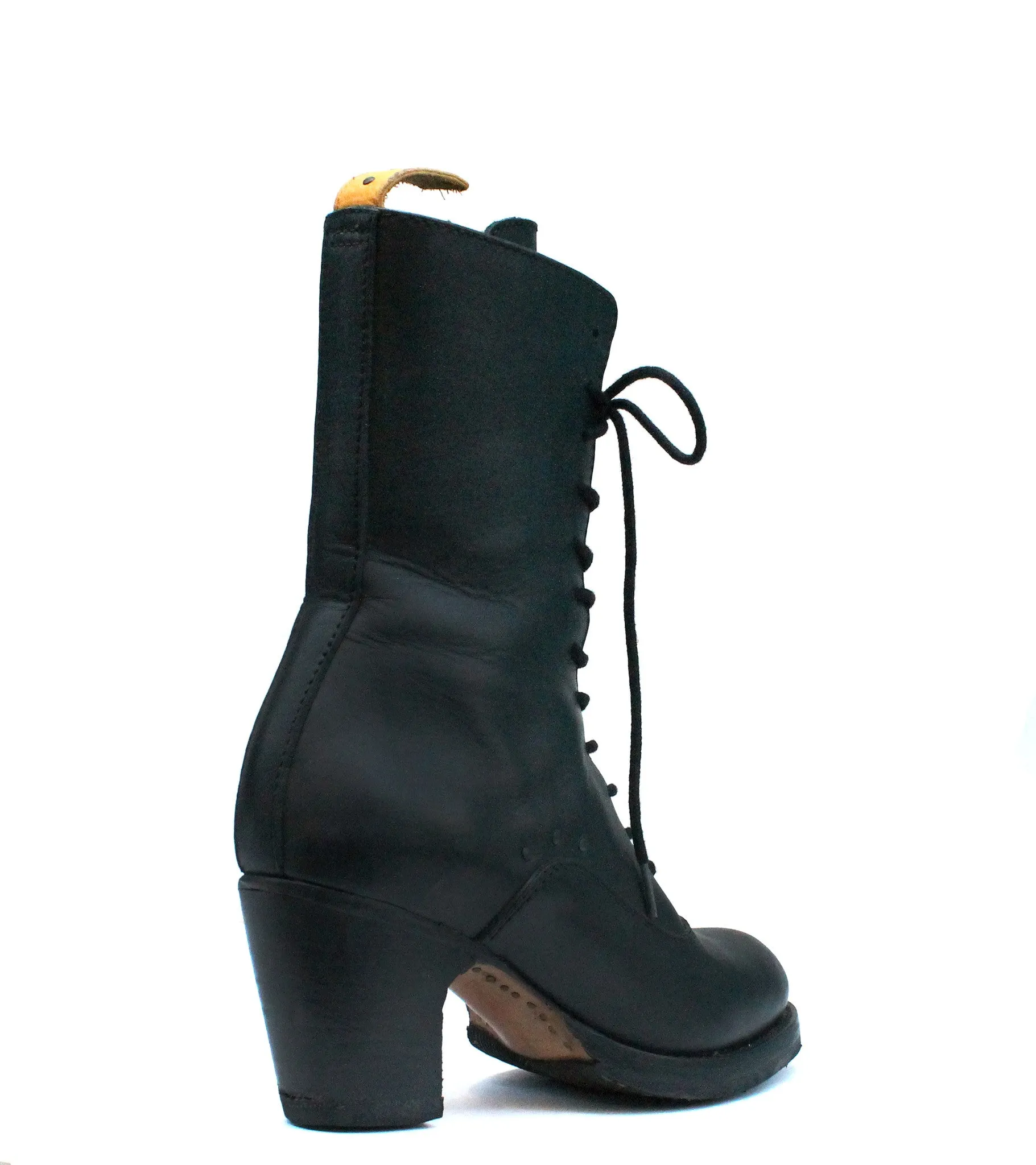 No.2018 CROSSWALK tall lace-up boot Sigil