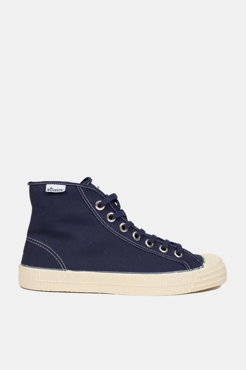 Novesta Star Dribble Contrast Stitching (Navy/Beige/Ecru)