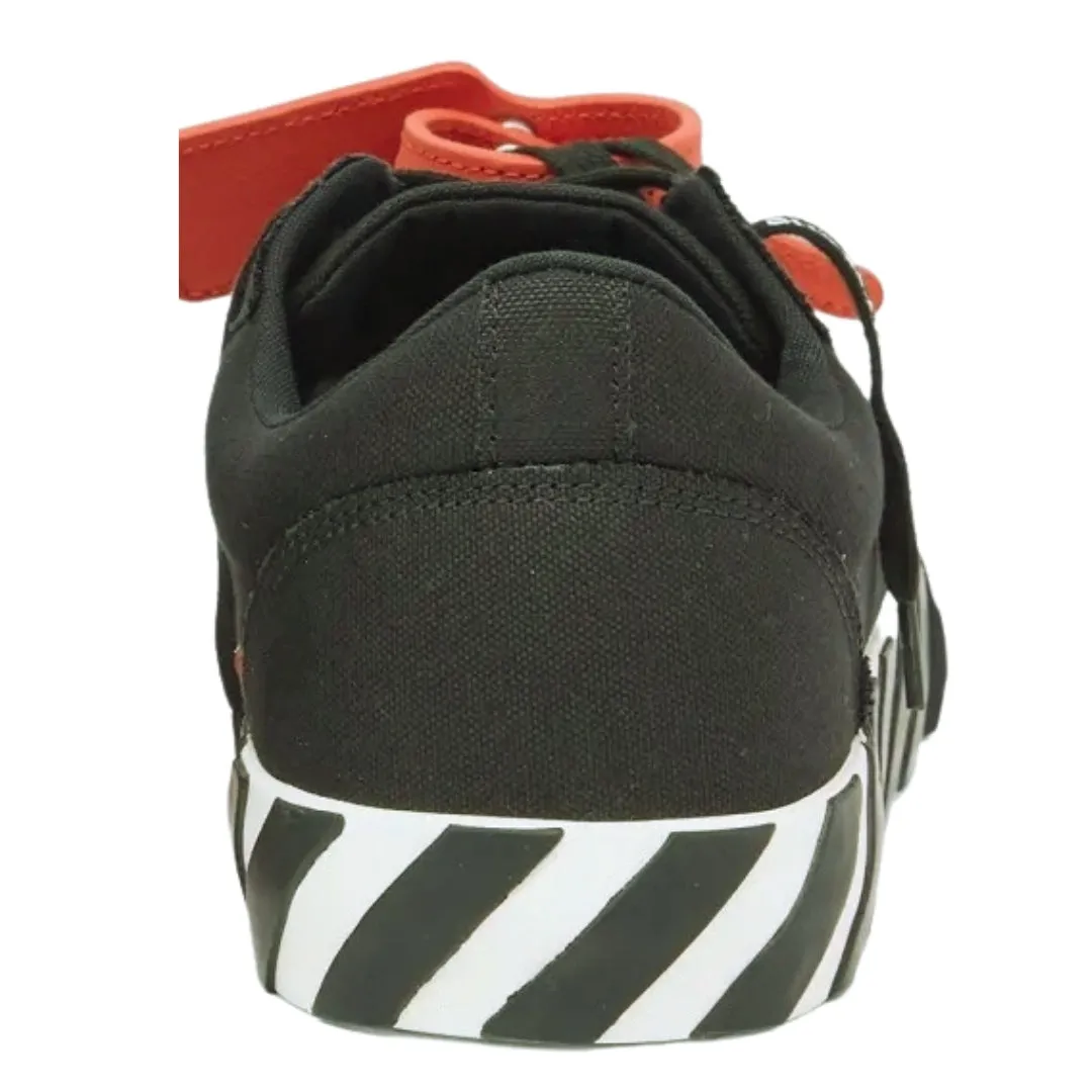 Off-White Vulc Low Orange Design Black Sneakers