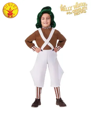 OOMPA LOOMPA CLASSIC COSTUME, CHILD