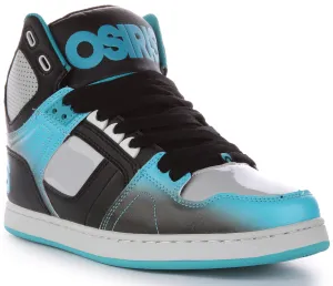 Osiris Nyc 83 Clk In Black Blue For Men