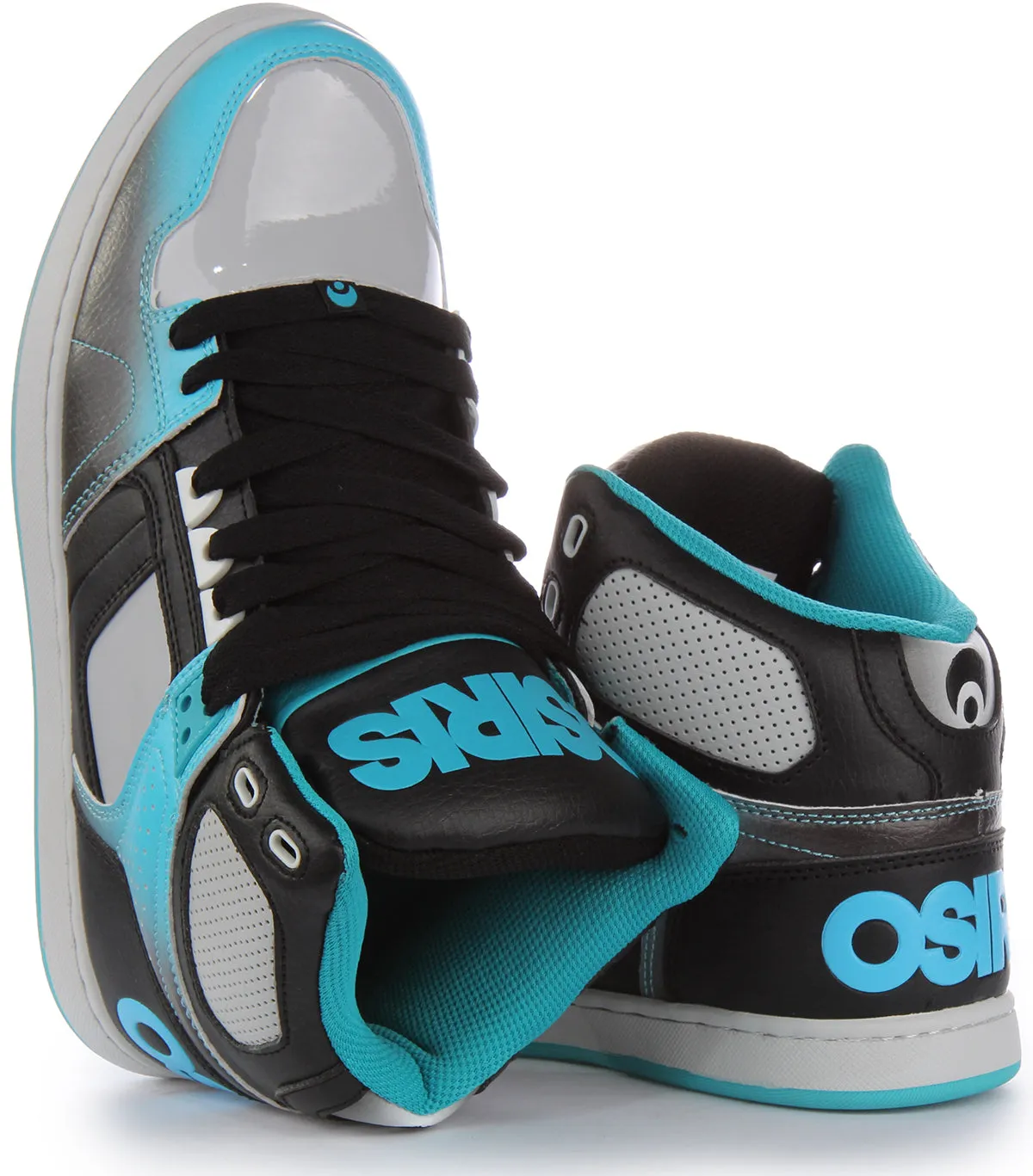 Osiris Nyc 83 Clk In Black Blue For Men