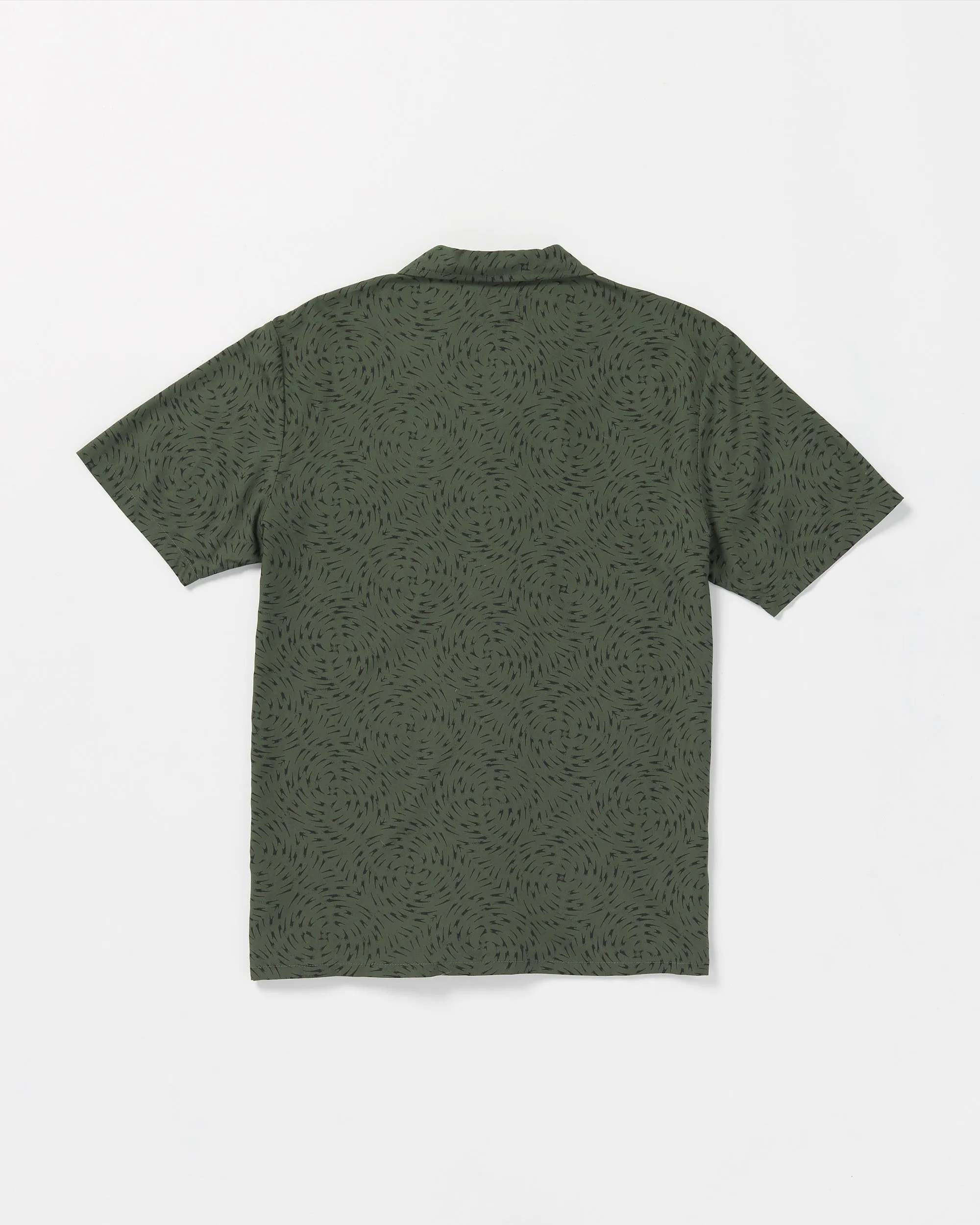 Packed Up Woven Short Sleeve Shirt - Squadron Green