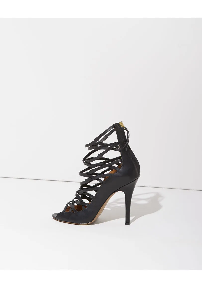 Paw Strappy Heeled Sandal