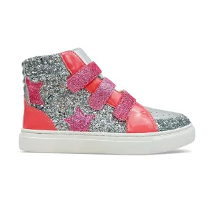 PINK & SILVER SNEAKER