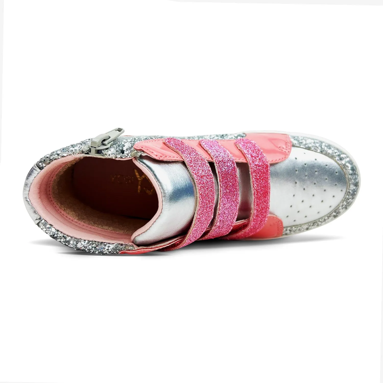 PINK & SILVER SNEAKER