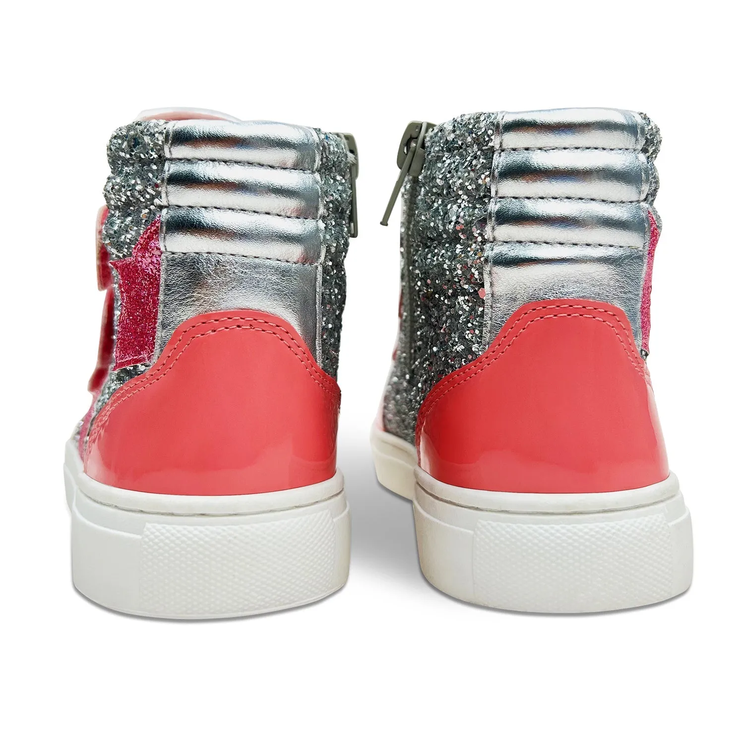 PINK & SILVER SNEAKER