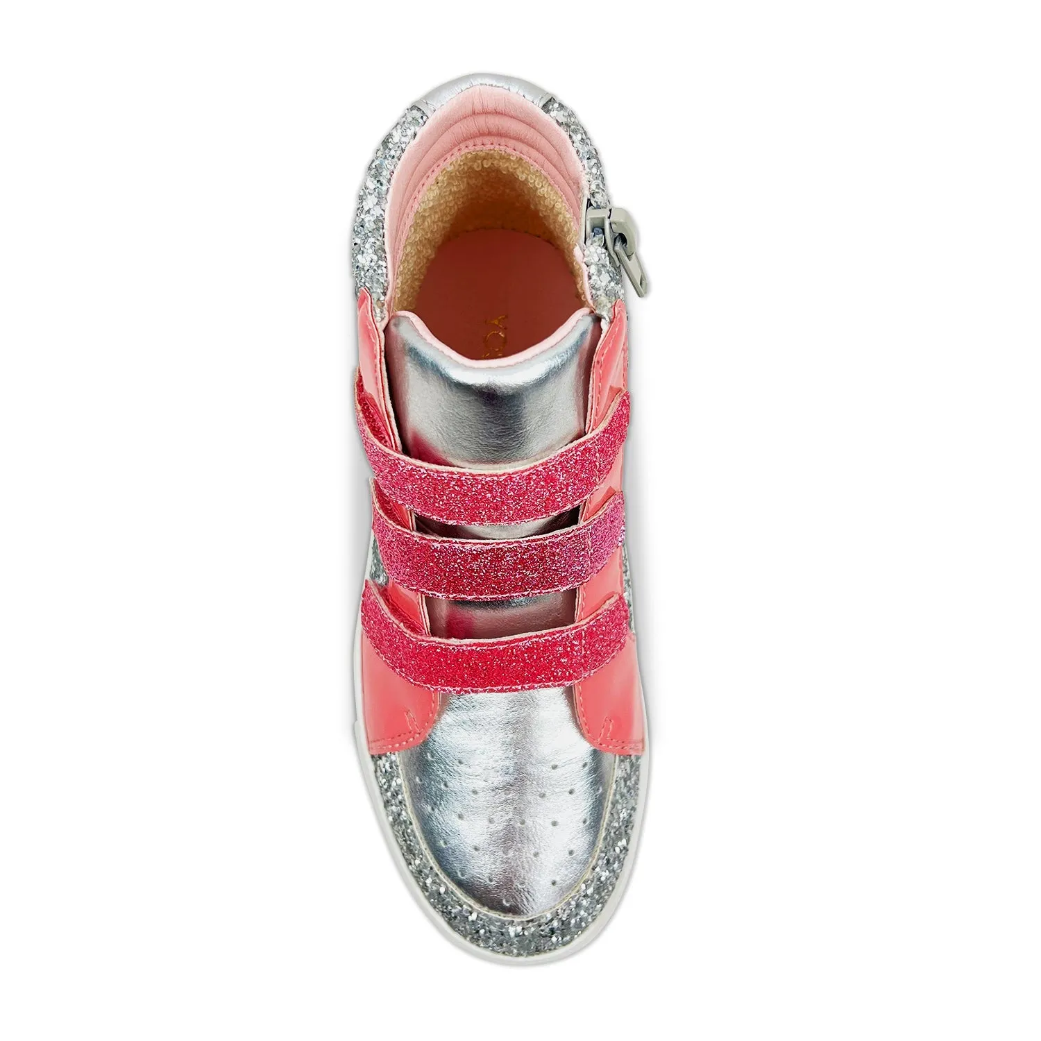 PINK & SILVER SNEAKER