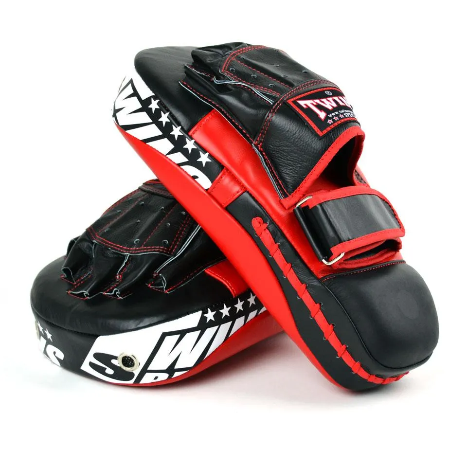 PML21 Twins Red-Black Long Focus Mitts