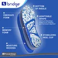 PowerStep Bridge | Adaptable Arch Supporting Insoles with Energize Foam