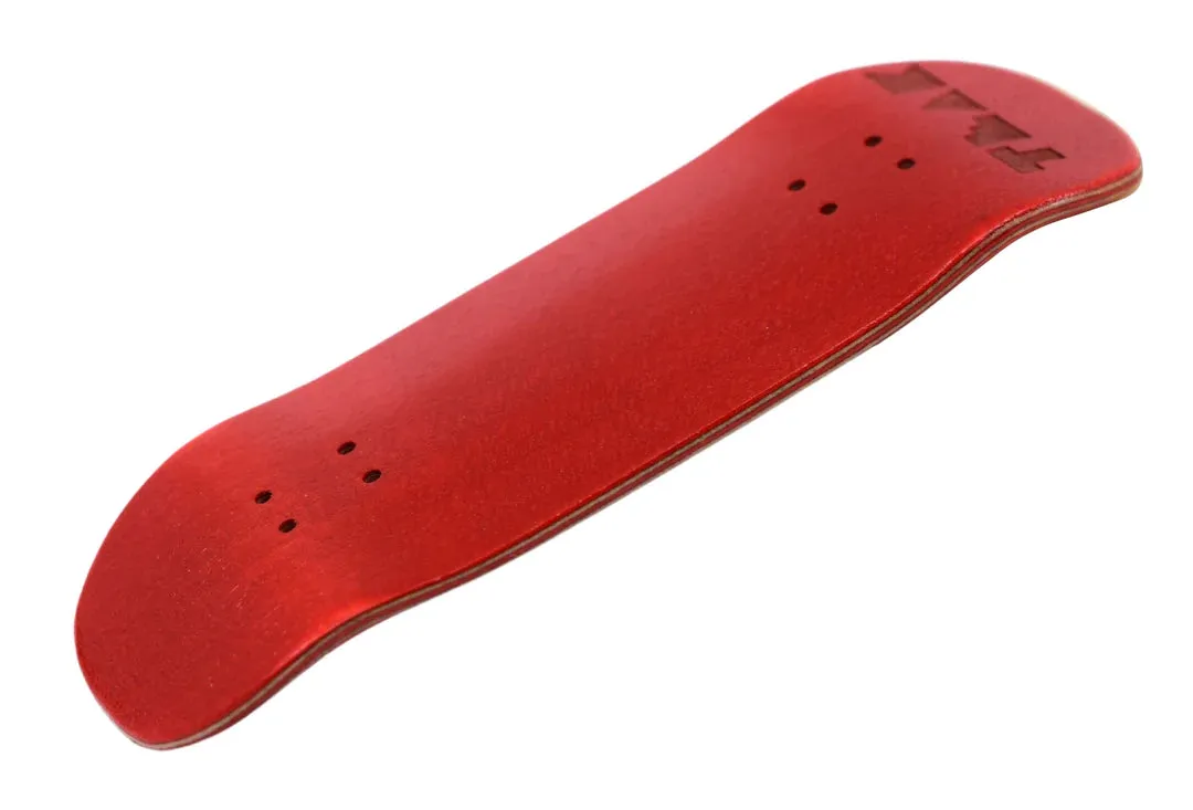 PROlific 5 Ply Fingerboard Boxy Deck - Cherry Red