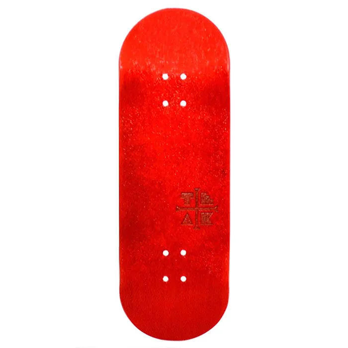 PROlific 5 Ply Fingerboard Boxy Deck - Cherry Red