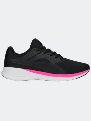 Puma Transport Men Running Shoes Black/Ravish/White