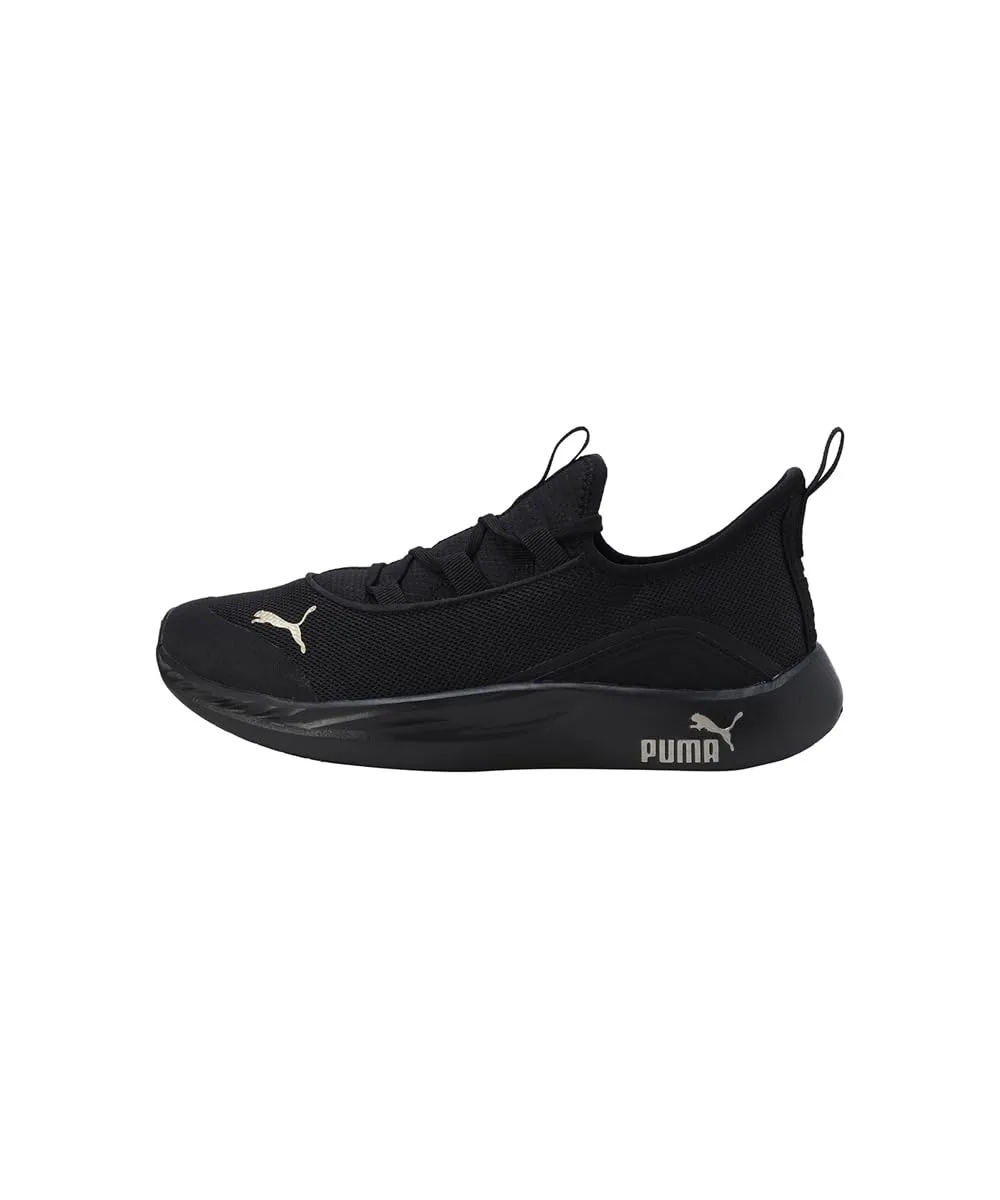 Puma Womens Better Foam Legacy WN's Black-Gold Running Shoe