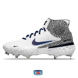 "Bronx Print" Nike Alpha Huarache Elite 3 Mid Cleats