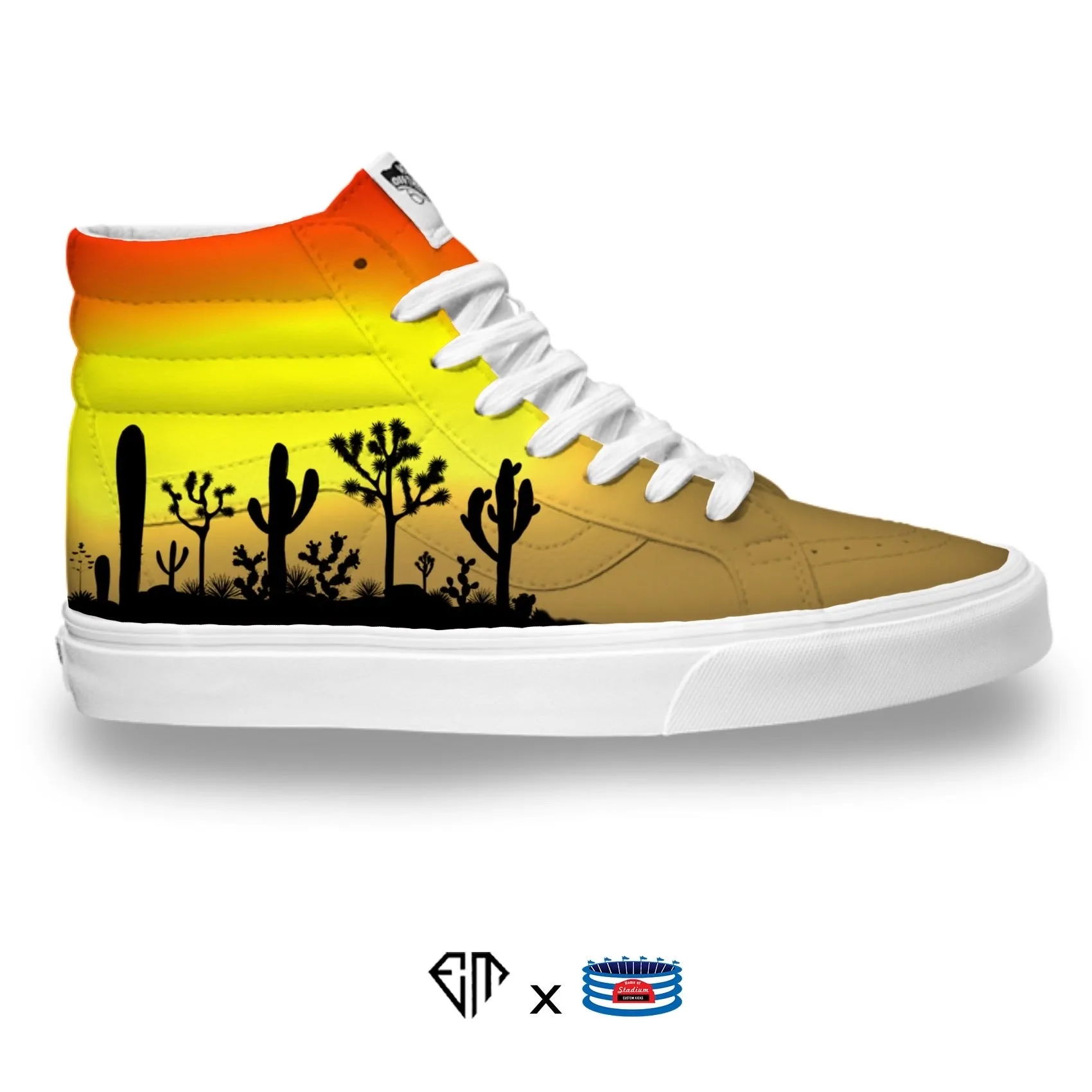 "Desert" Vans Canvas Sk8-Hi Shoes