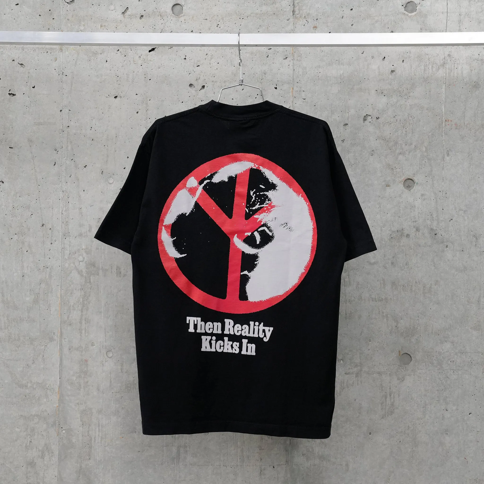 REALITY KICKS T-SHIRT / BLACK