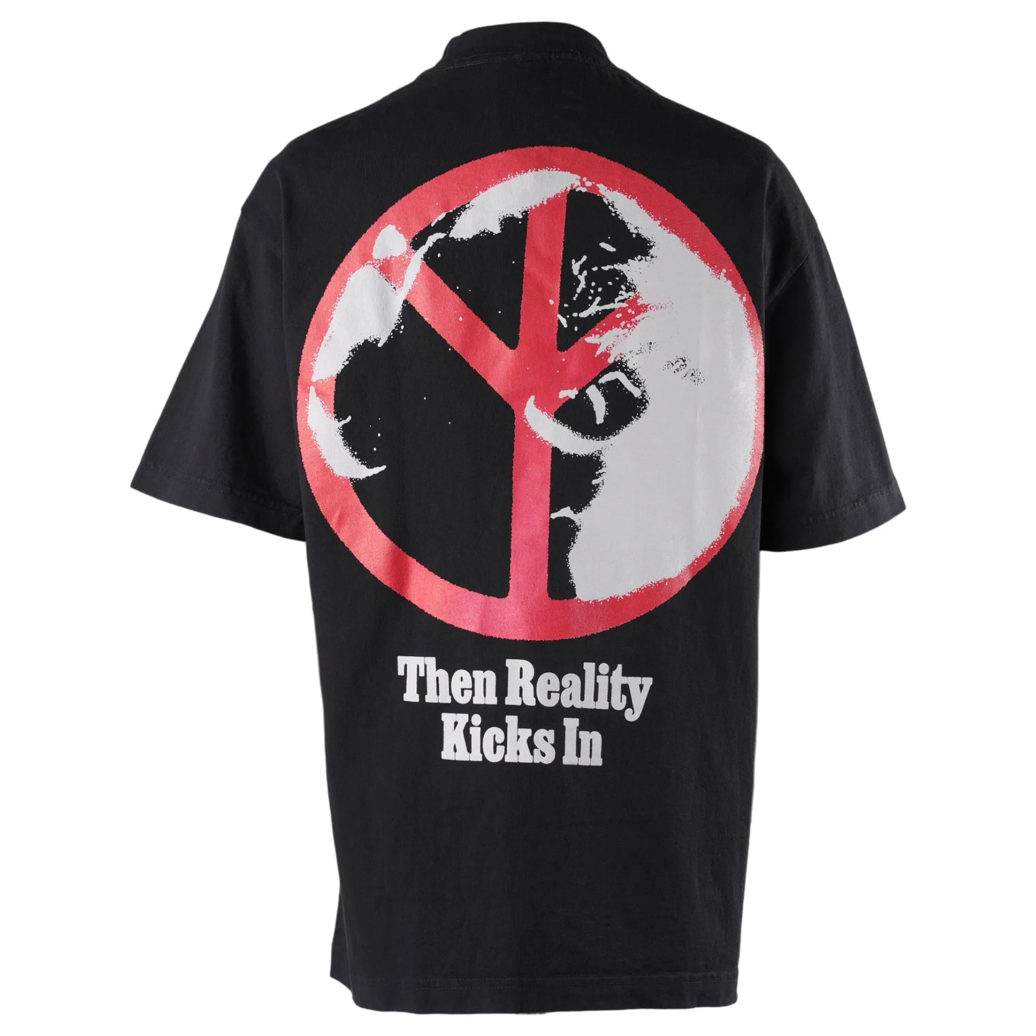 REALITY KICKS T-SHIRT / BLACK