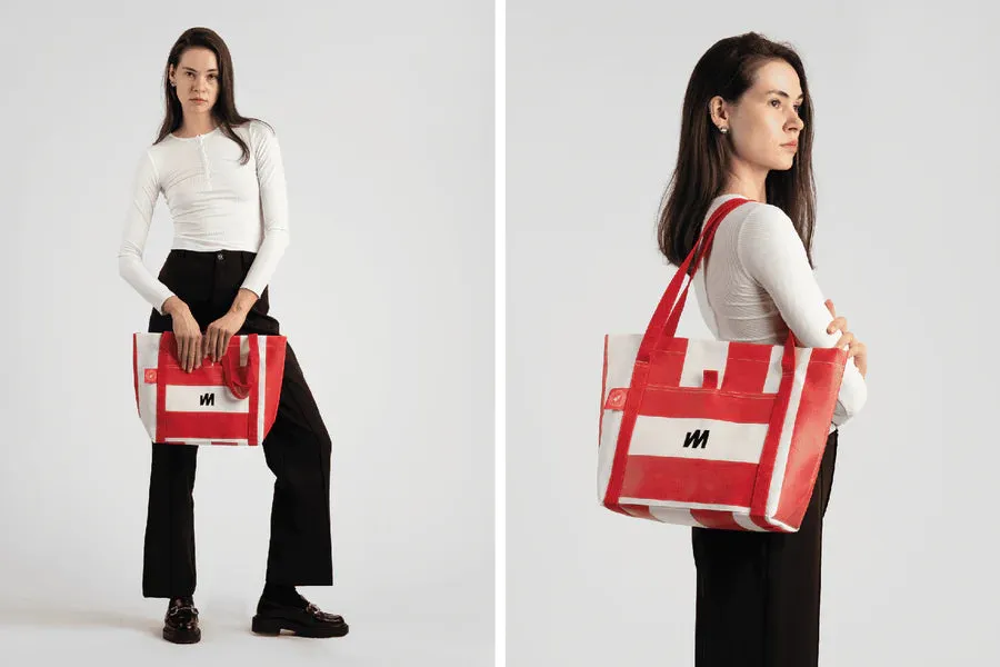 Red Tote - McWilliam Tote Bag