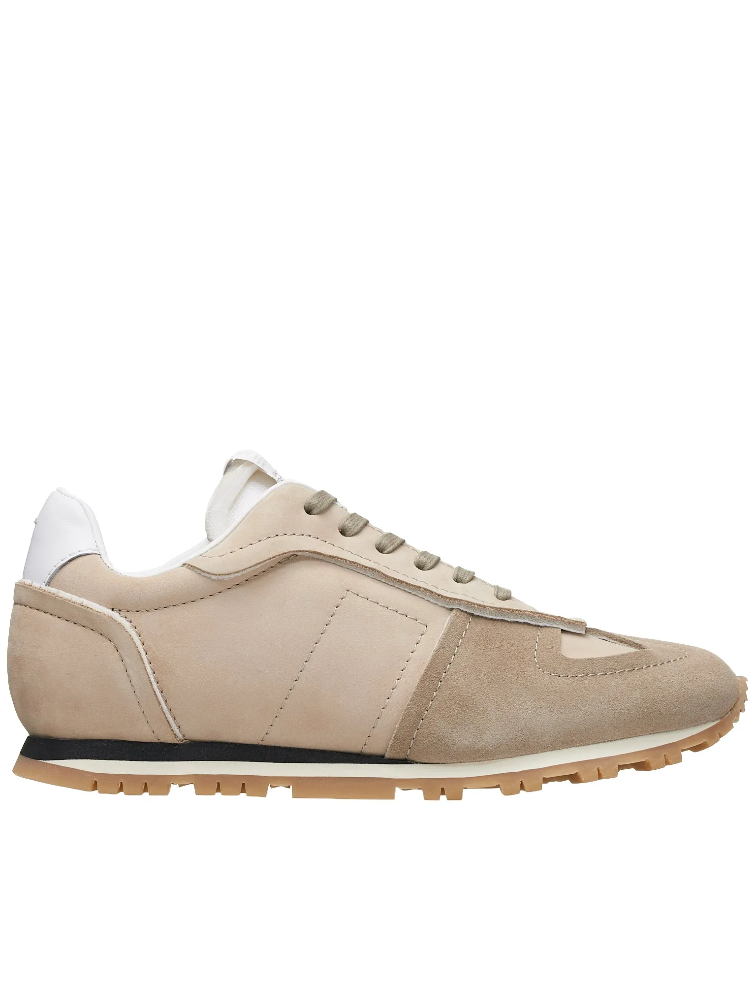 Retro Runner Sneakers (S58WS0186-P3976-BEIGE-GREY)