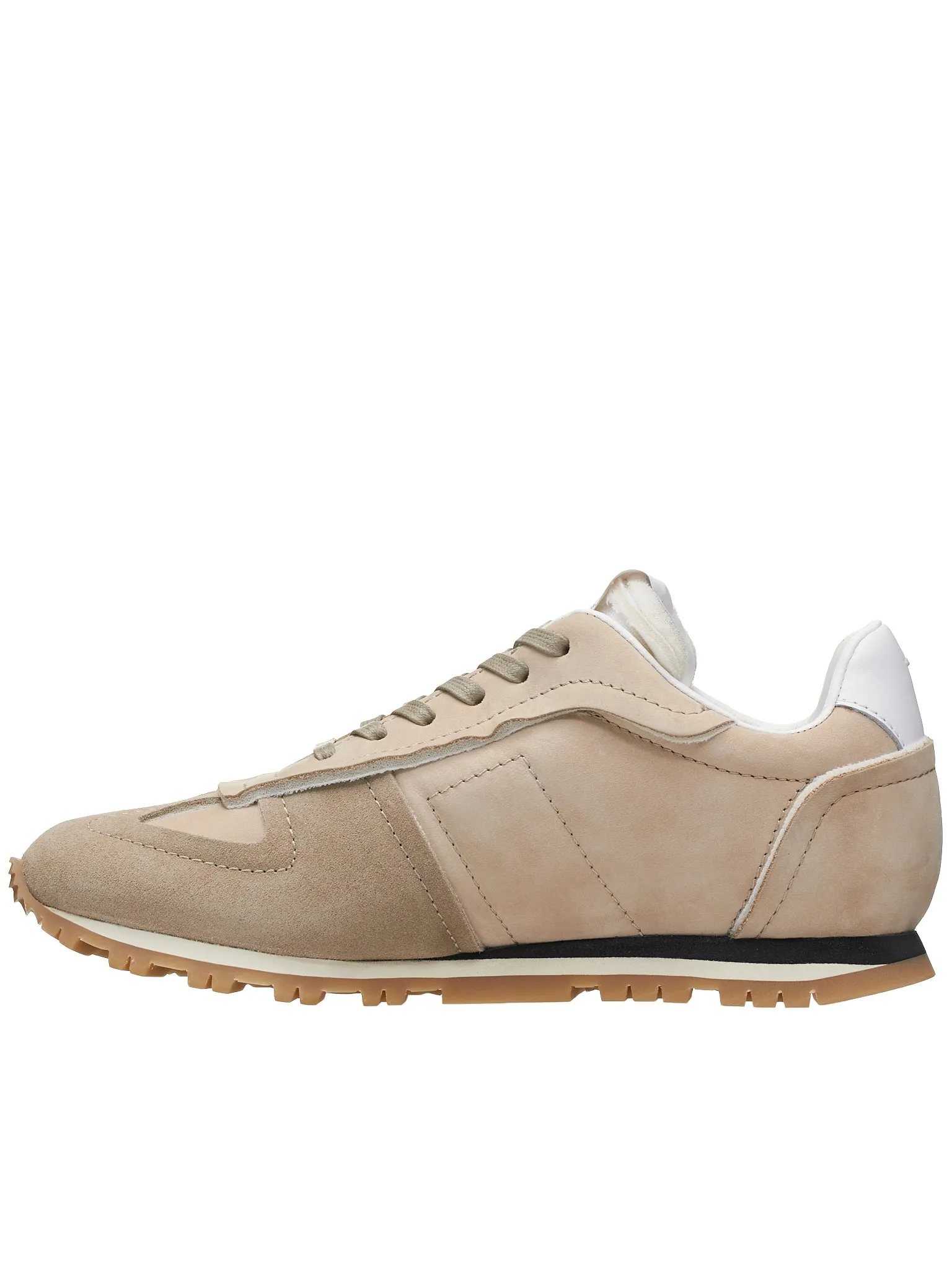 Retro Runner Sneakers (S58WS0186-P3976-BEIGE-GREY)