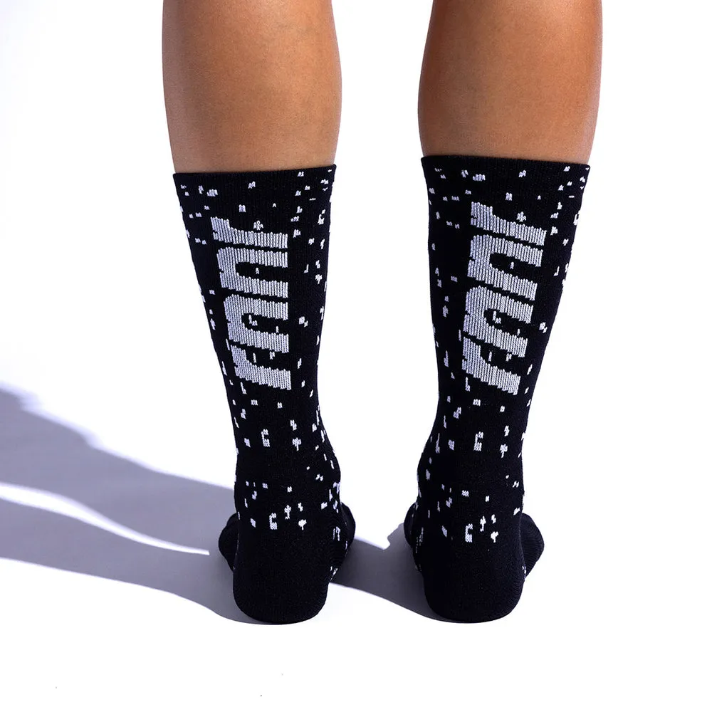 Rnnr  Marathon Sock - Cadence Black