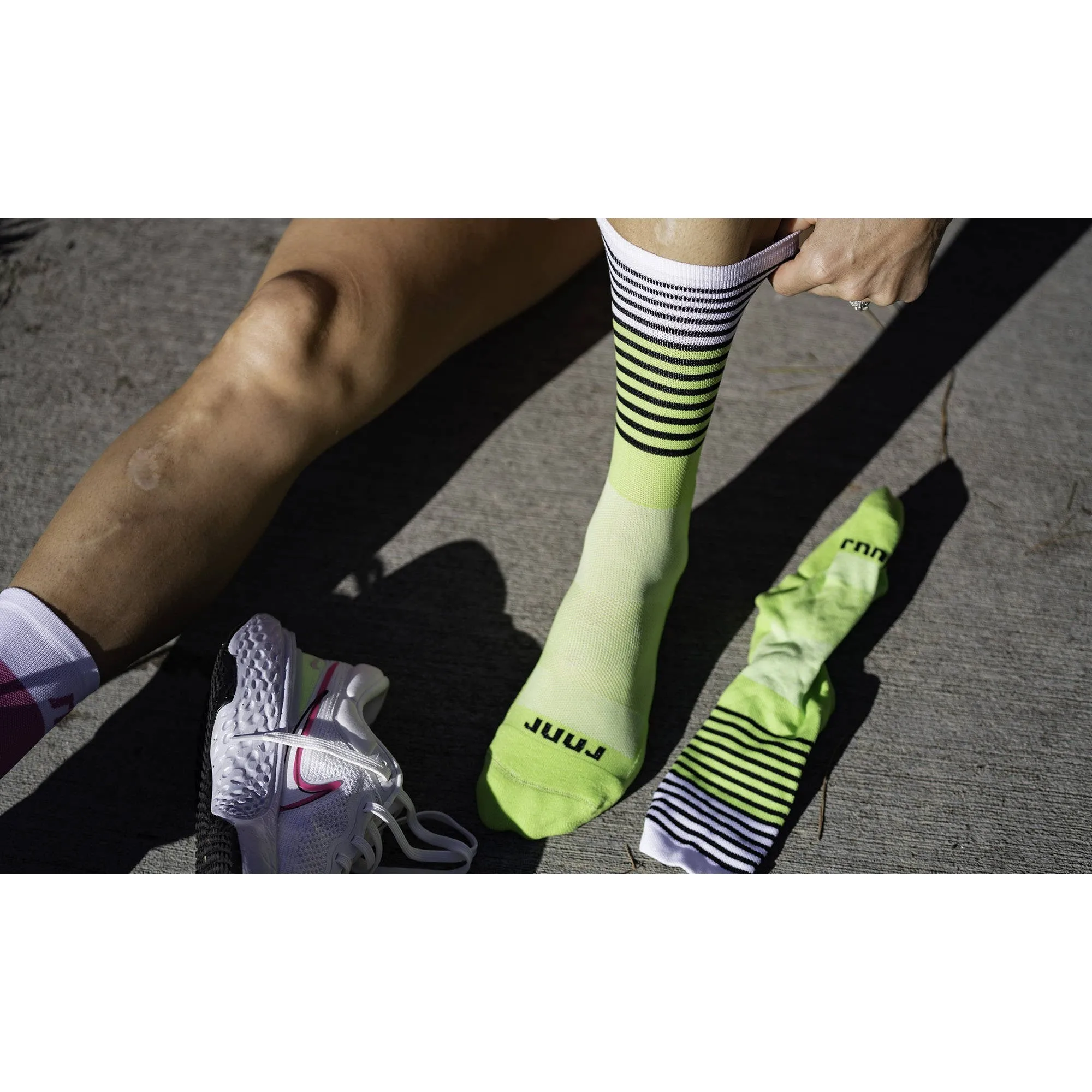 Rnnr  Marathon Sock - Mt Dew