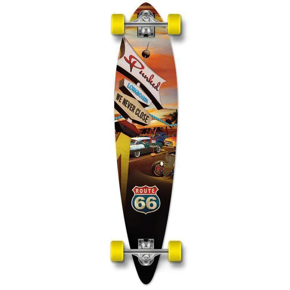 Route 66 Pintail Diner Punked 40" Longboard