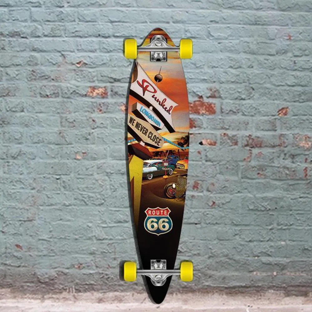 Route 66 Pintail Diner Punked 40" Longboard