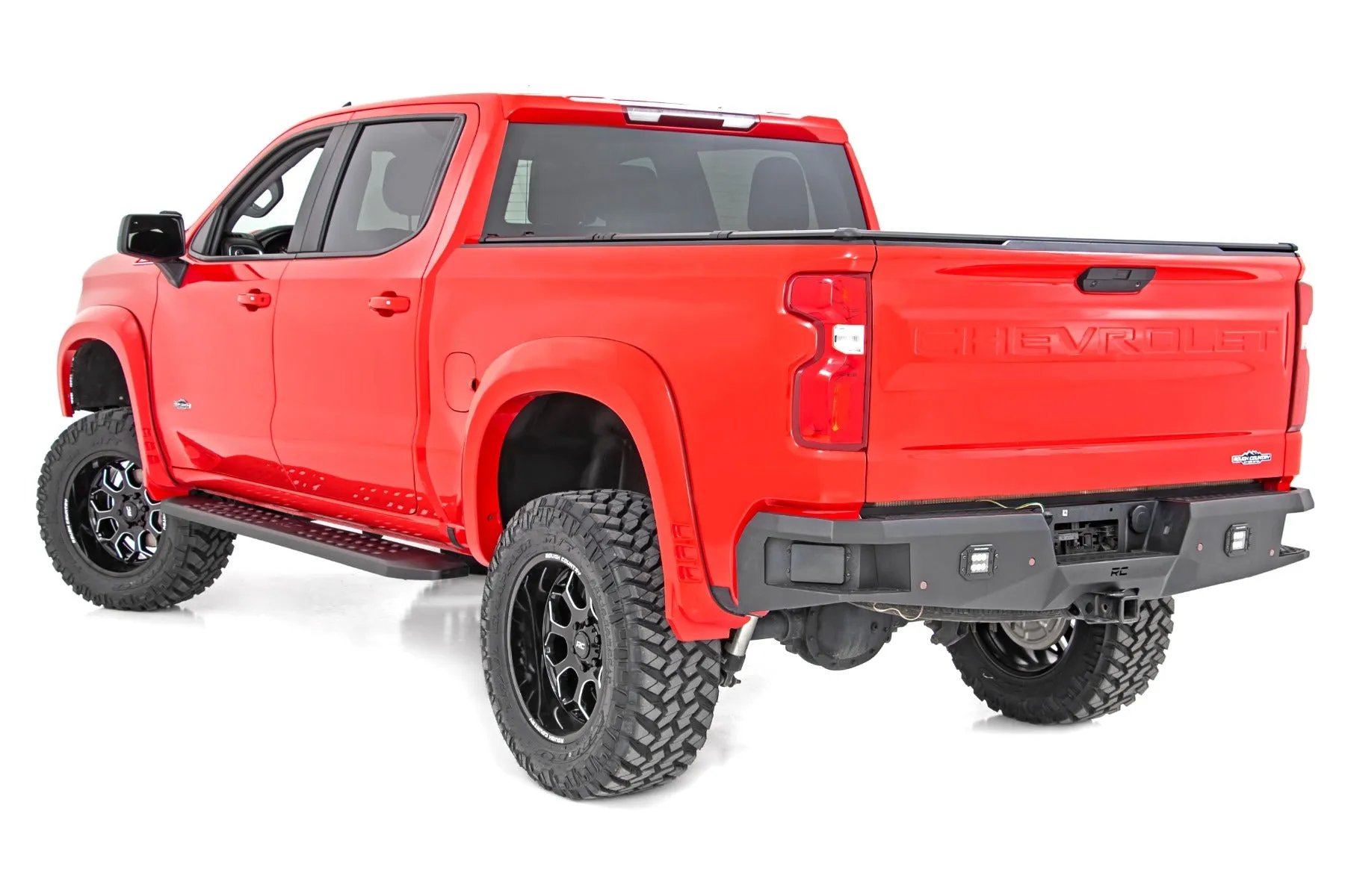 RPT2 Running Boards | Crew Cab | Black | Chevrolet Silverado/GMC Sierra 1500/2500HD | 2019-2022