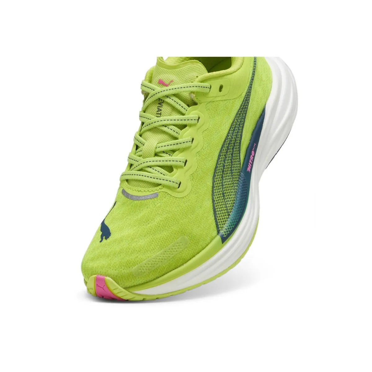 Shoes Puma Deviate Nitro 2 Green Blue SS24 Women