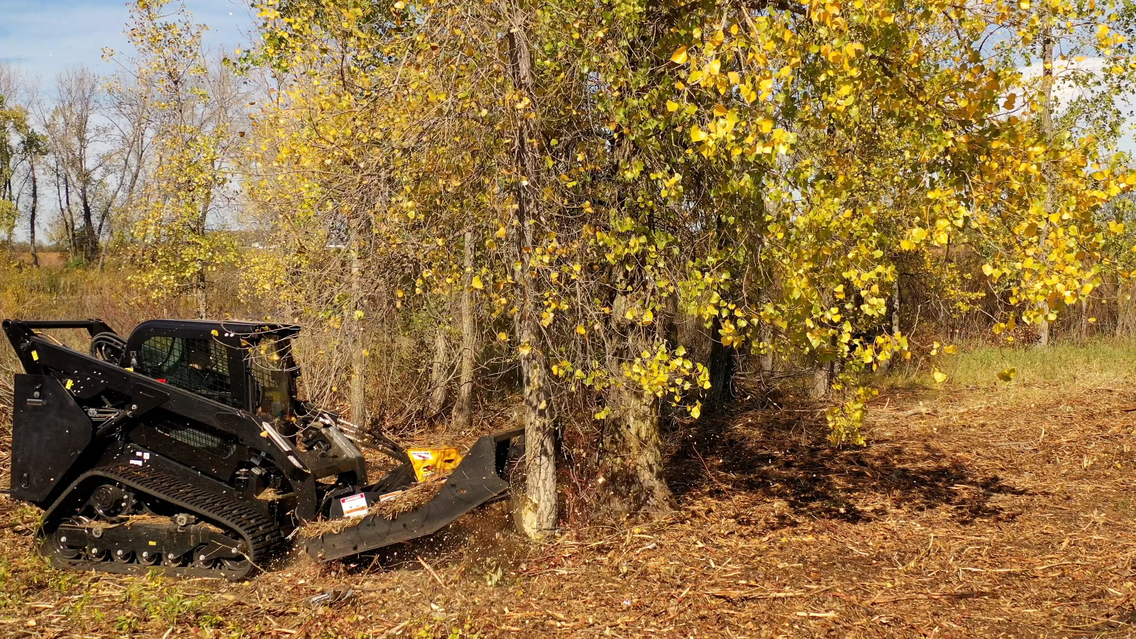 Skid Steer Brush Cutter | The Mega Mower X