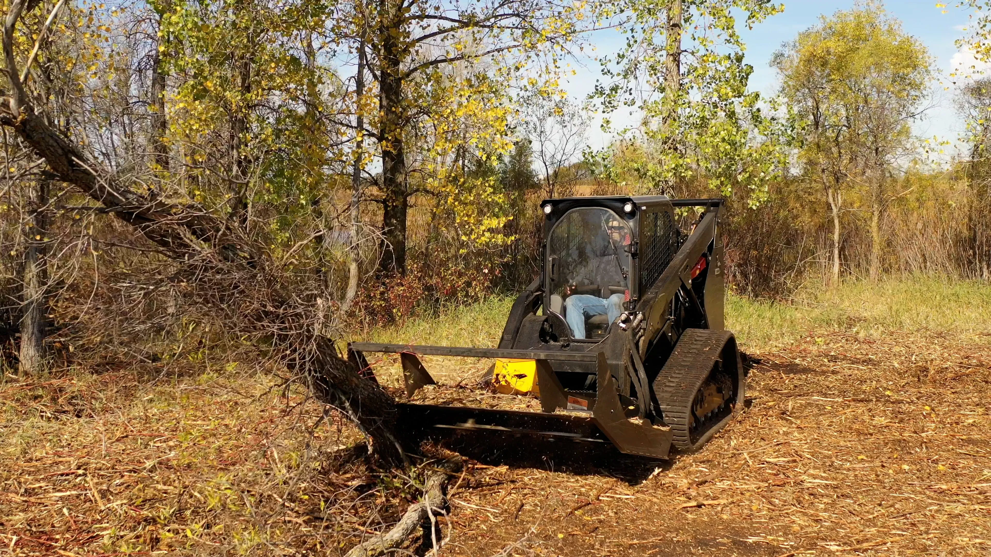 Skid Steer Brush Cutter | The Mega Mower X