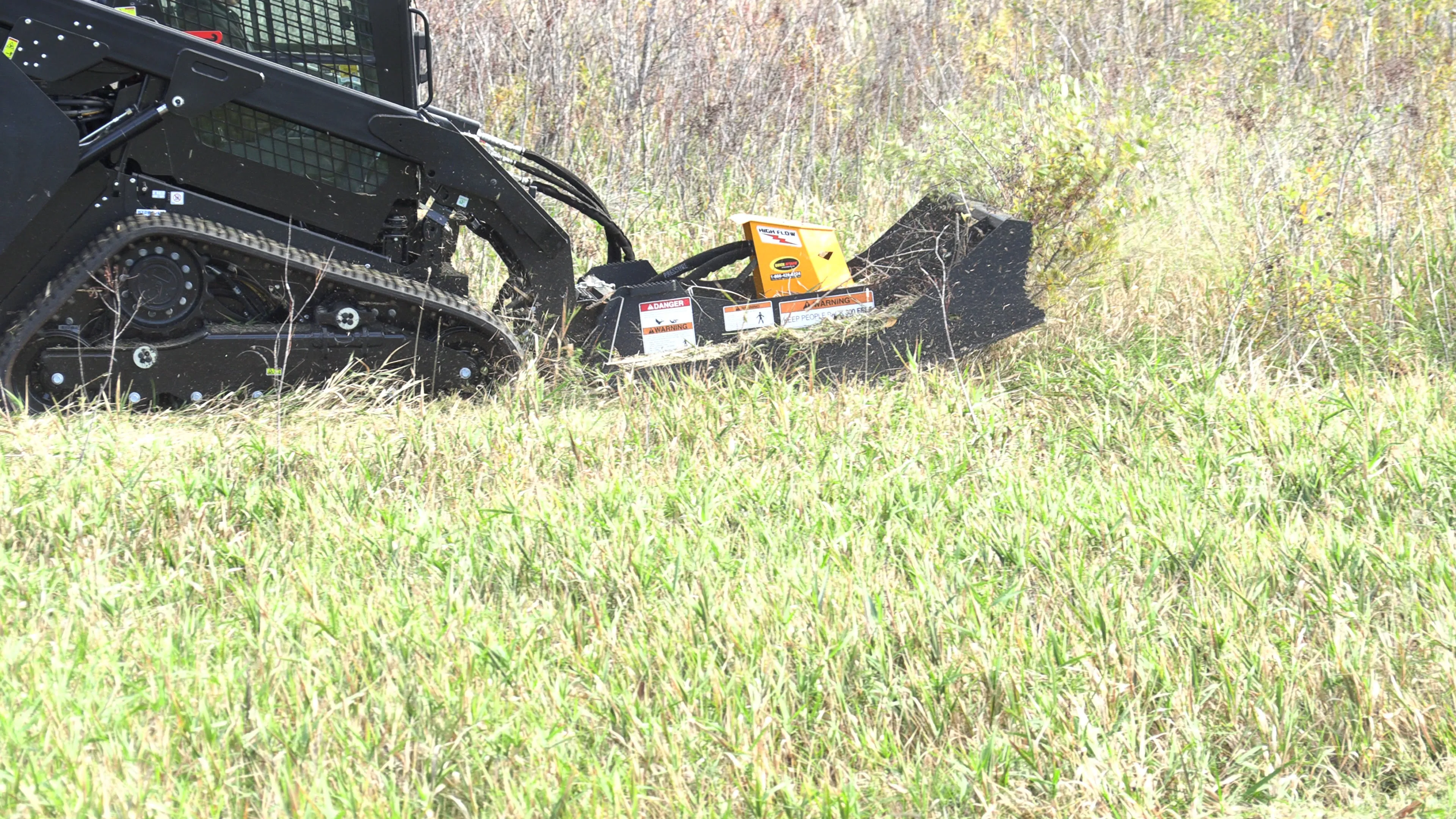 Skid Steer Brush Cutter | The Mega Mower X