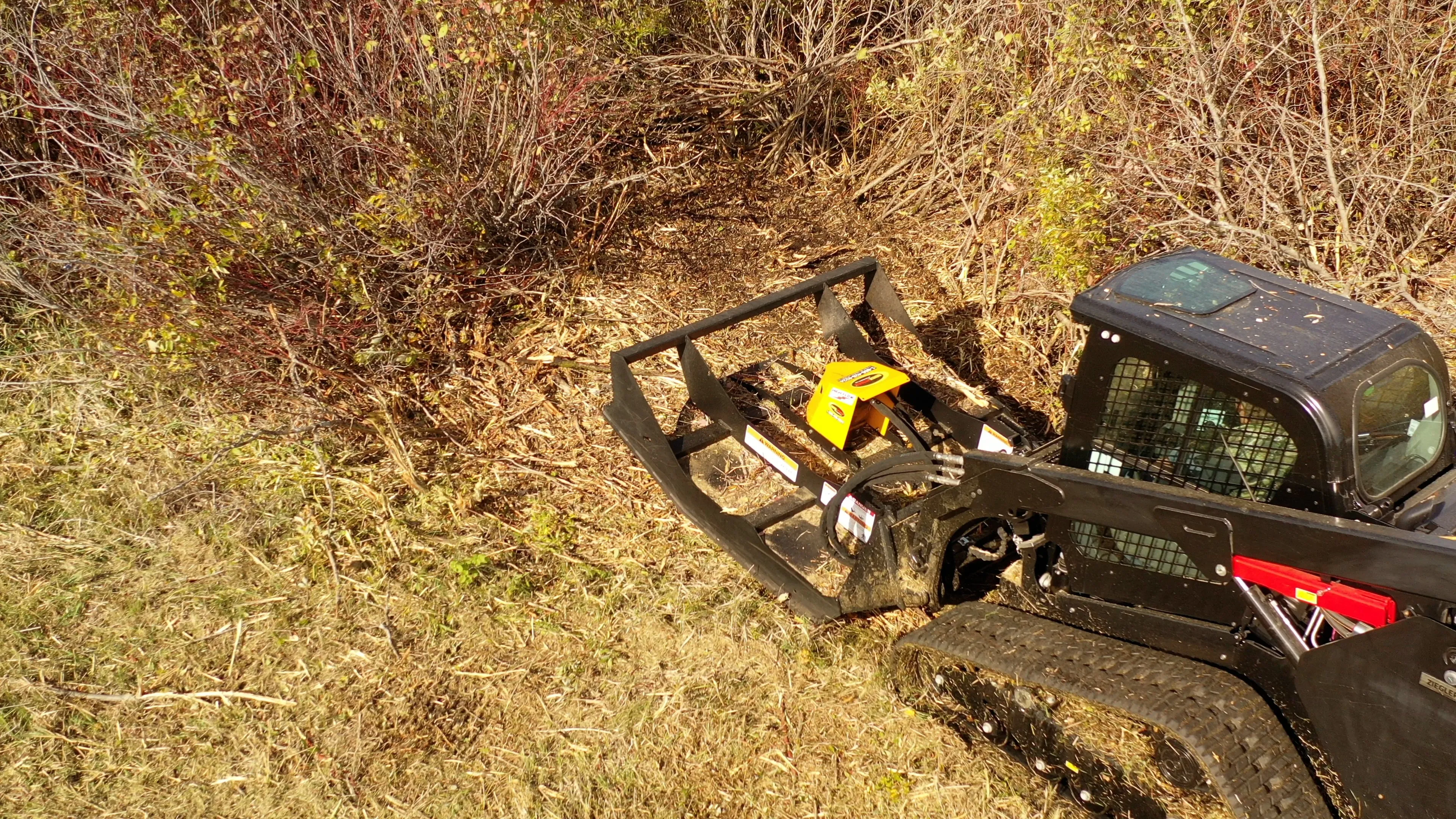 Skid Steer Brush Cutter | The Mega Mower X