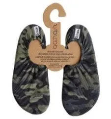 Slipfree Kid's Non Slip Shoes - Army Jr.