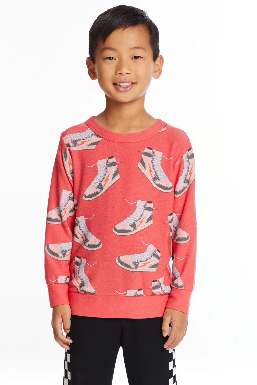 Sneaker Time Boys Long Sleeve Tee