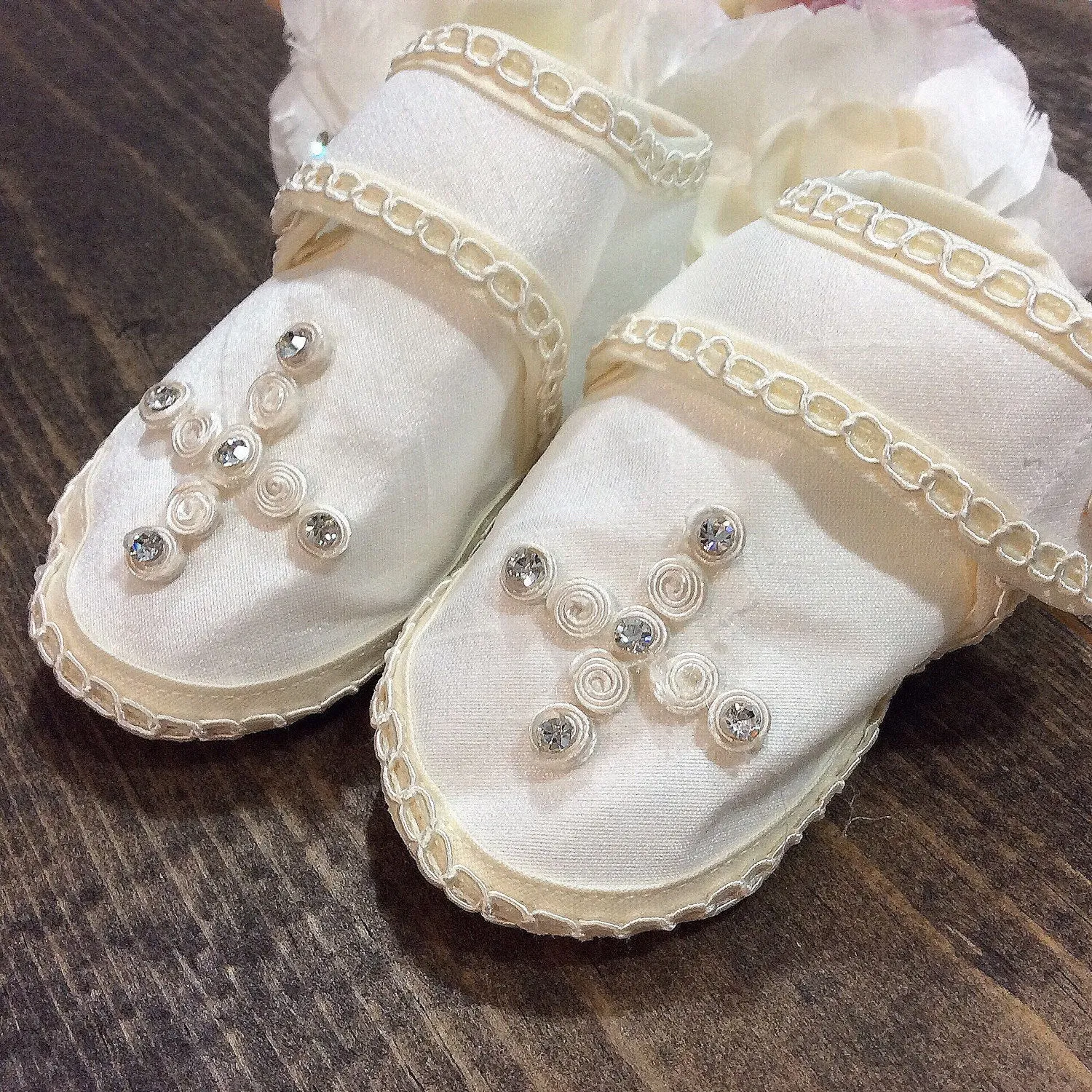 soft sole Baby boy baptism shoes ivory (Ethan), christening shoes, baby boy christening shoes, baptism outfit, zapatos bautizo