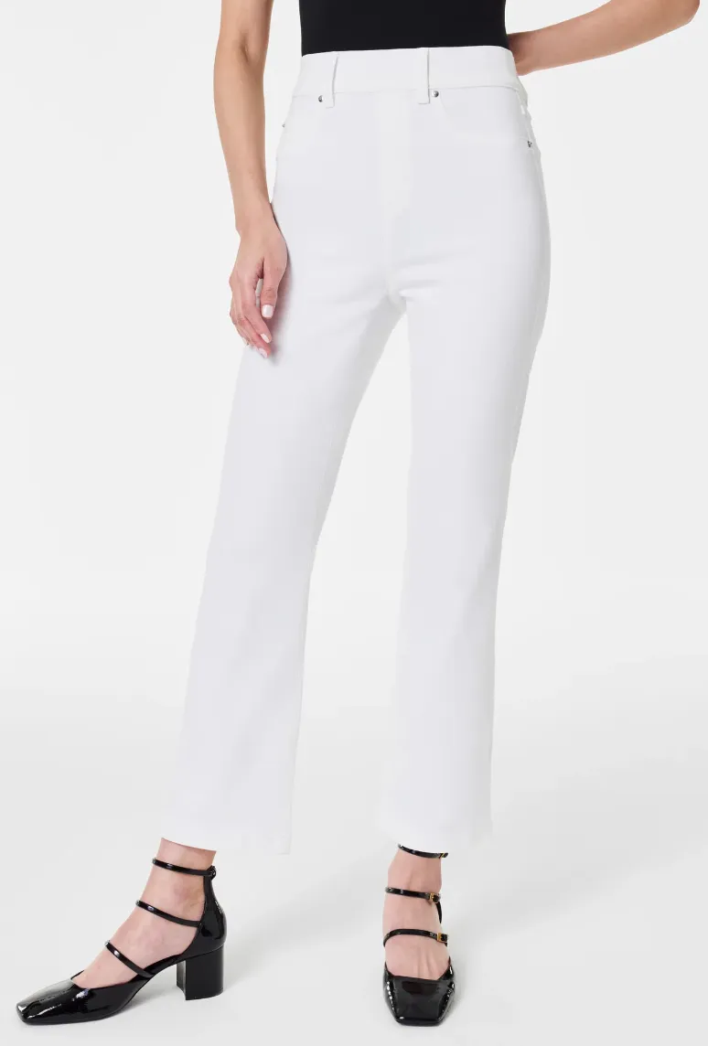 Spanx Kick Flare Jeans White