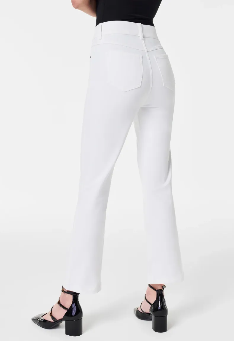 Spanx Kick Flare Jeans White