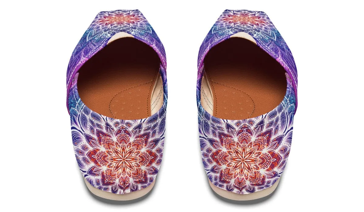 Spark Of Joy Mandala Casual Slip on Shoes