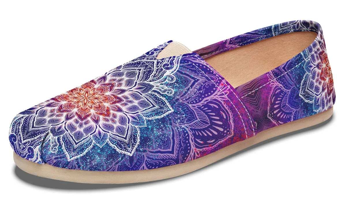 Spark Of Joy Mandala Casual Slip on Shoes