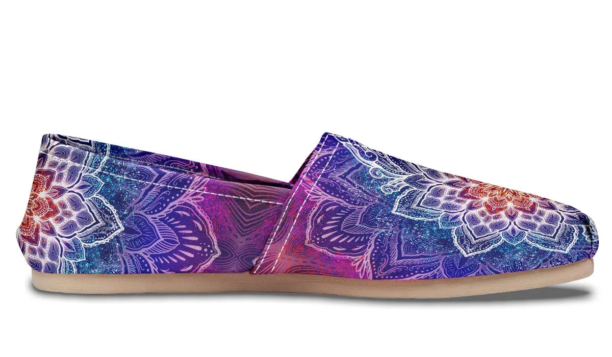 Spark Of Joy Mandala Casual Slip on Shoes