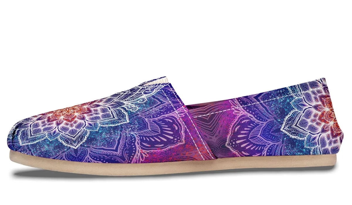 Spark Of Joy Mandala Casual Slip on Shoes