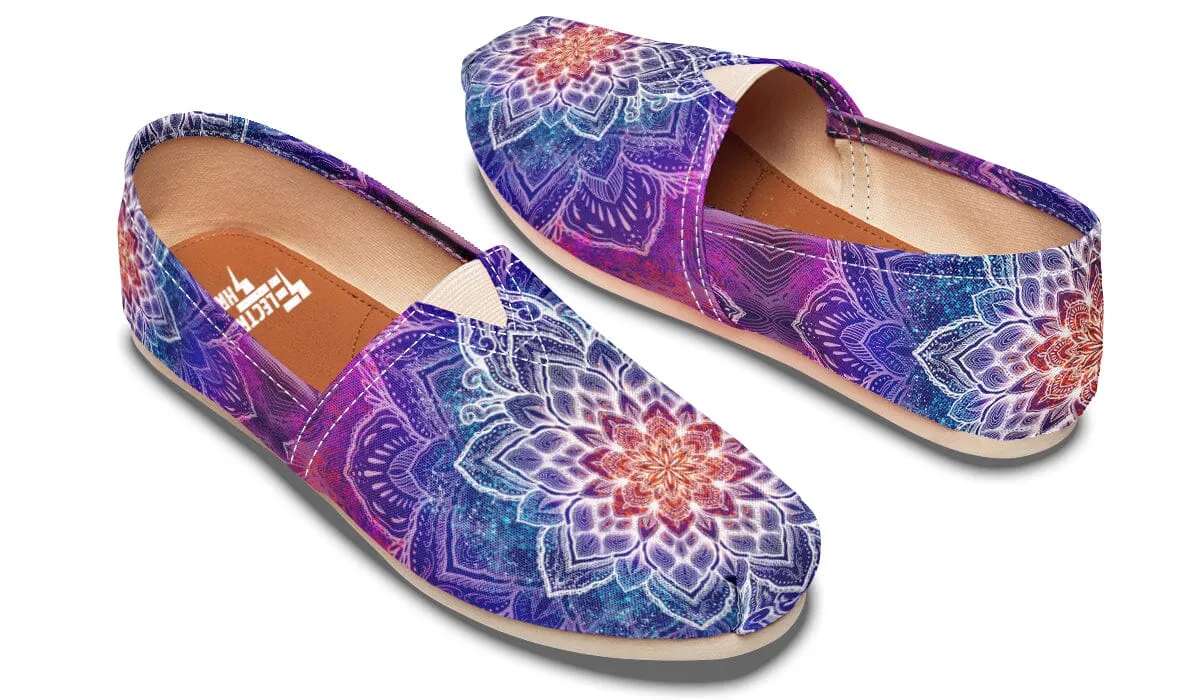 Spark Of Joy Mandala Casual Slip on Shoes