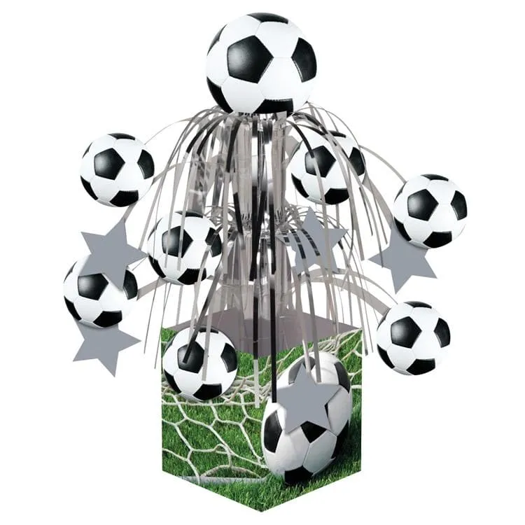 Sports Fanatics Soccer Foil Cascade Centerpiece